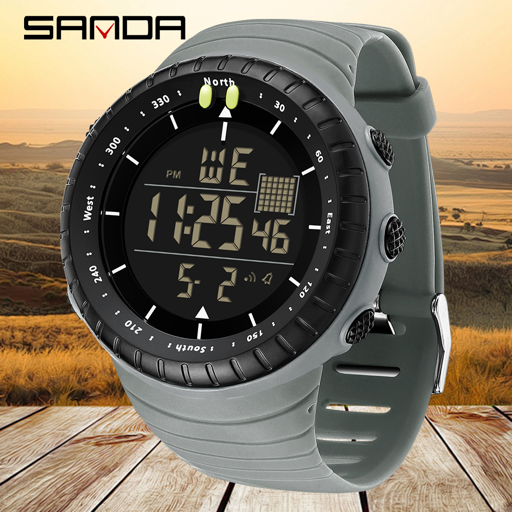 Tide Watch Surf - Новые мужские электронные часы SANDA 6256