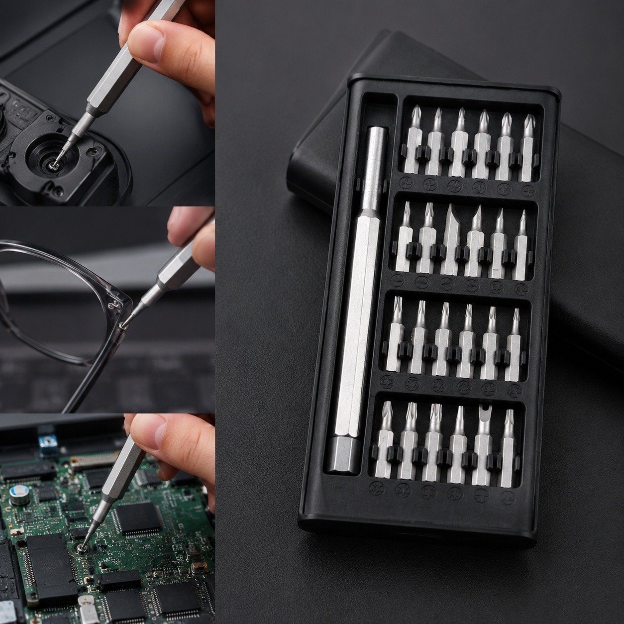 Watch Tool Repair Kit - Набор многофункциональных отверток 24-в-1: незаменимый инструмент