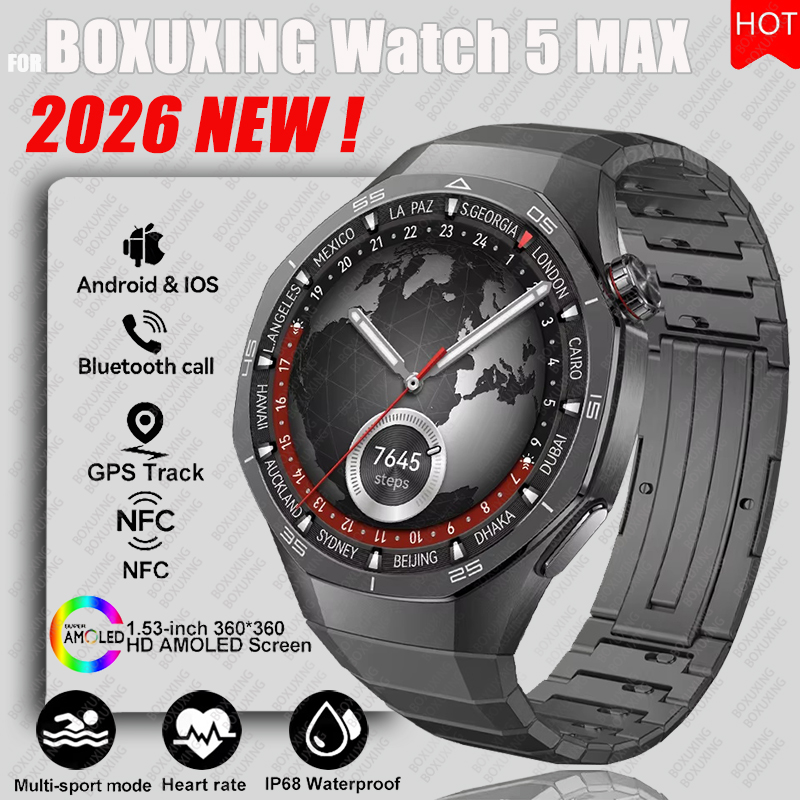Smartwatch Health Watches For Women - 2026 Новые часы BOXUXING 5 MAX