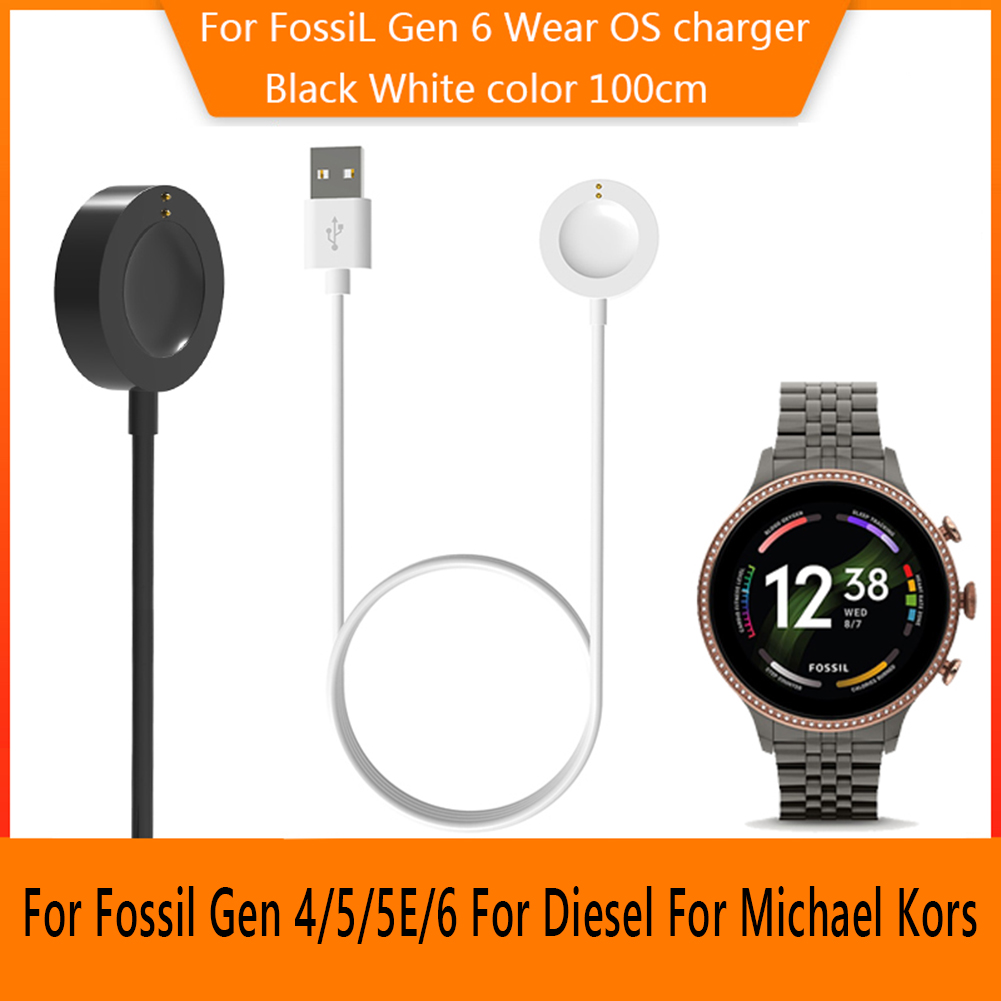 Кабель для зарядки умных часов – обзор и цена Fossil Watches Smartwatch Gen 5