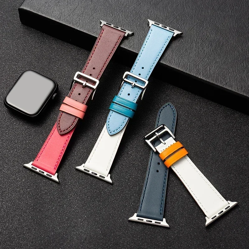 Кожаный ремешок для часов Appl – обзор и цена Smartwatch Apple Watches For Men