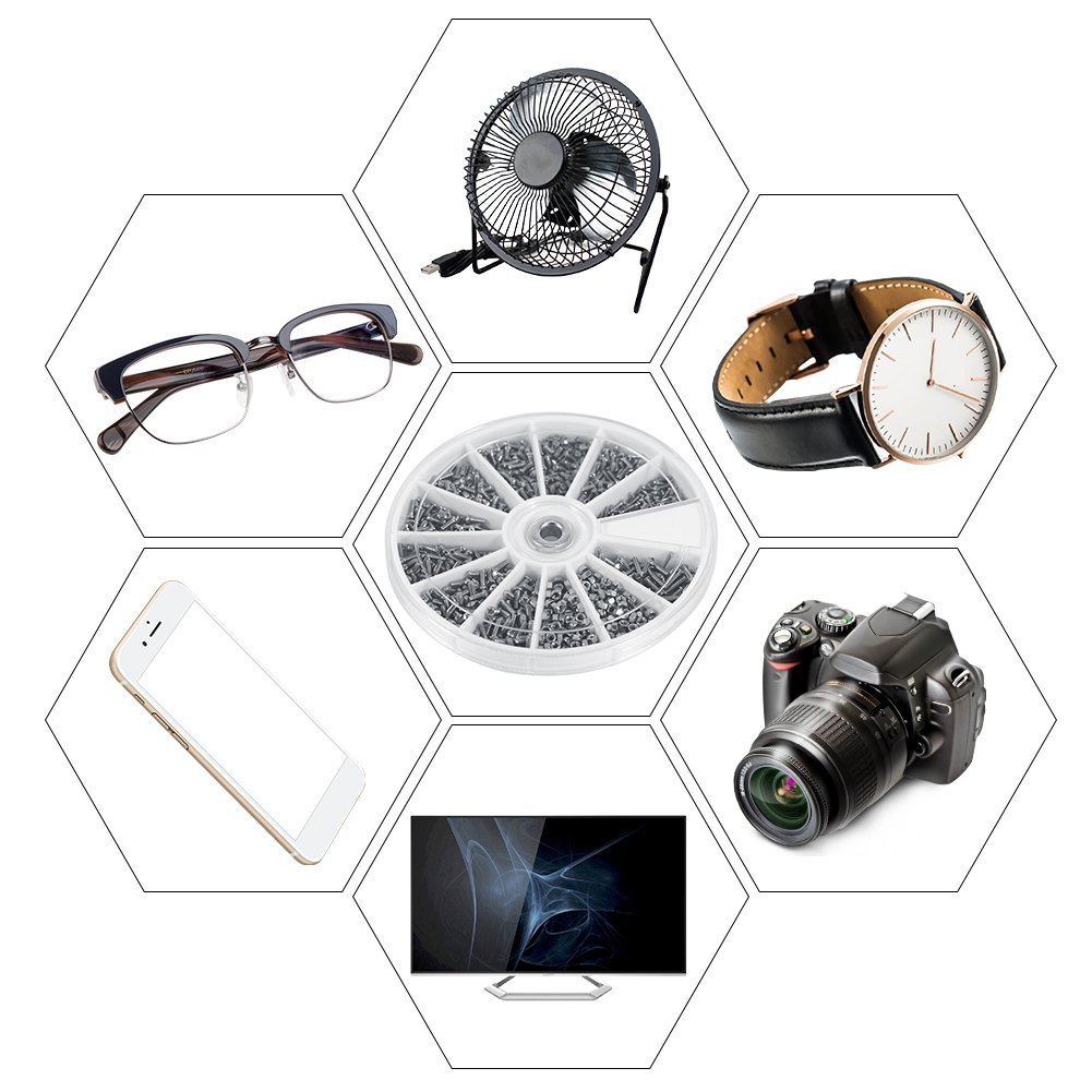 Набор маленьких винтов и гаек  – обзор и цена Watch Tool Repair Kit