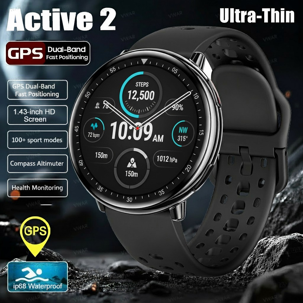 2025Новые умные часы Active 2  – обзор и цена Smartwatch Samsung Watches For Women