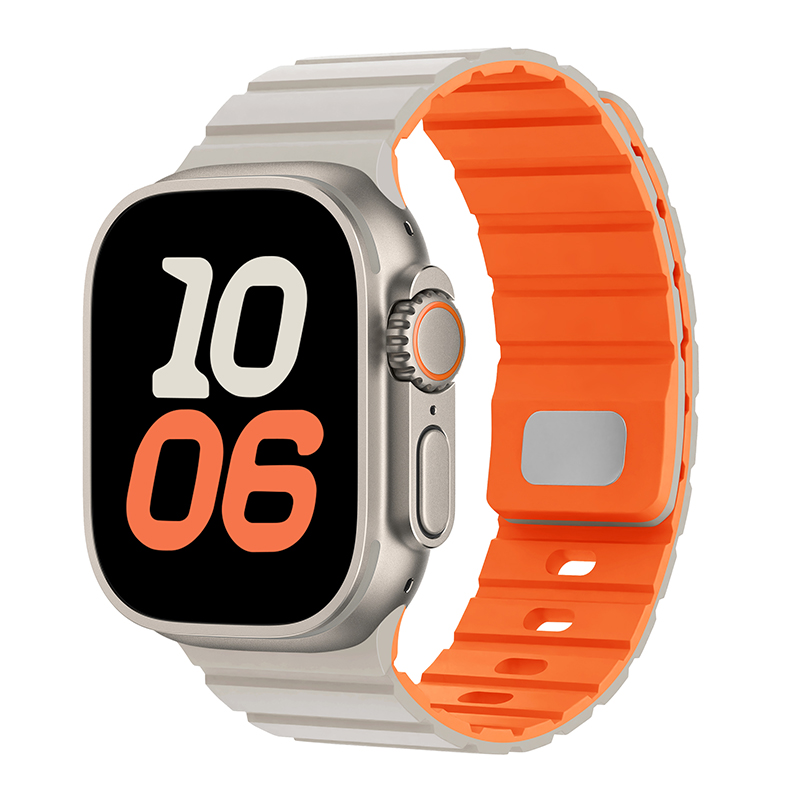 Магнитный силиконовый ремешок  – обзор и цена Smartwatch Apple Watches For Men